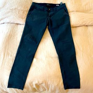 Zara Man Chino Pants Size 32 waist, color navy
